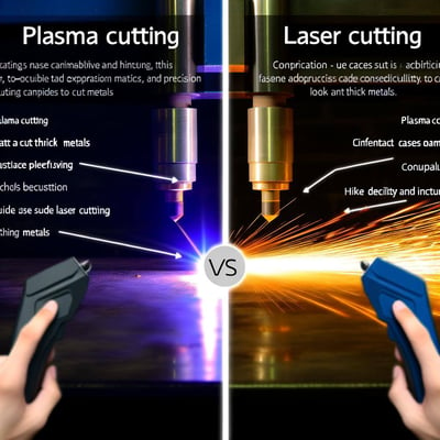 Plasmaschneiden VS Laserschneiden